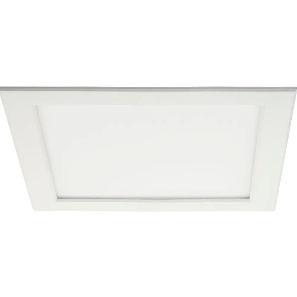 LED-paneeli Flat N II, 9W/840, 120x120mm, himmennettävä, IP44, valkoinen/opaali*Airam Hot