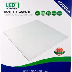LED-paneeli , 60x60, 40W, 4000lm, 4000K, IP20, valkoinen*LED Energie Online