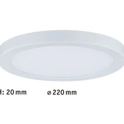 LED-paneeli Atria, Ø22cm, 15W, 4000K, eri värejä*Paulmann Discount