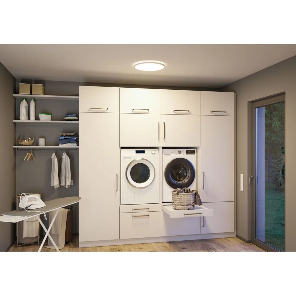 LED-paneeli Atria Shine Backlight Ø420mm liiketunnistin IP44 4000K valkoinen, eri kokoja*Paulmann Clearance