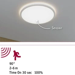LED-paneeli Atria Shine Backlight Ø420mm liiketunnistin IP44 4000K valkoinen, eri kokoja*Paulmann Clearance