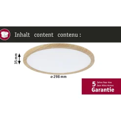 LED-paneeli Atria Shine, pyöreä, IP44, 3000-6500K, eri kokoja*Paulmann Clearance