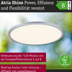 LED-paneeli Atria Shine, pyöreä, IP44, 3000-6500K, eri kokoja*Paulmann Clearance