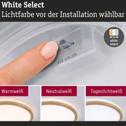 LED-paneeli Atria Shine, pyöreä, IP44, 3000-6500K, eri kokoja*Paulmann Clearance