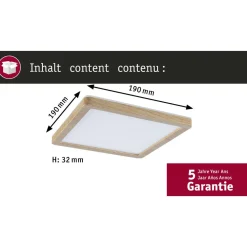 Hot LED-paneeli Atria Shine, kulmikas, IP44, 3000-6500K, eri kokoja Led-Paneelit|Led-Valot