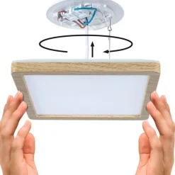 Hot LED-paneeli Atria Shine, kulmikas, IP44, 3000-6500K, eri kokoja Led-Paneelit|Led-Valot