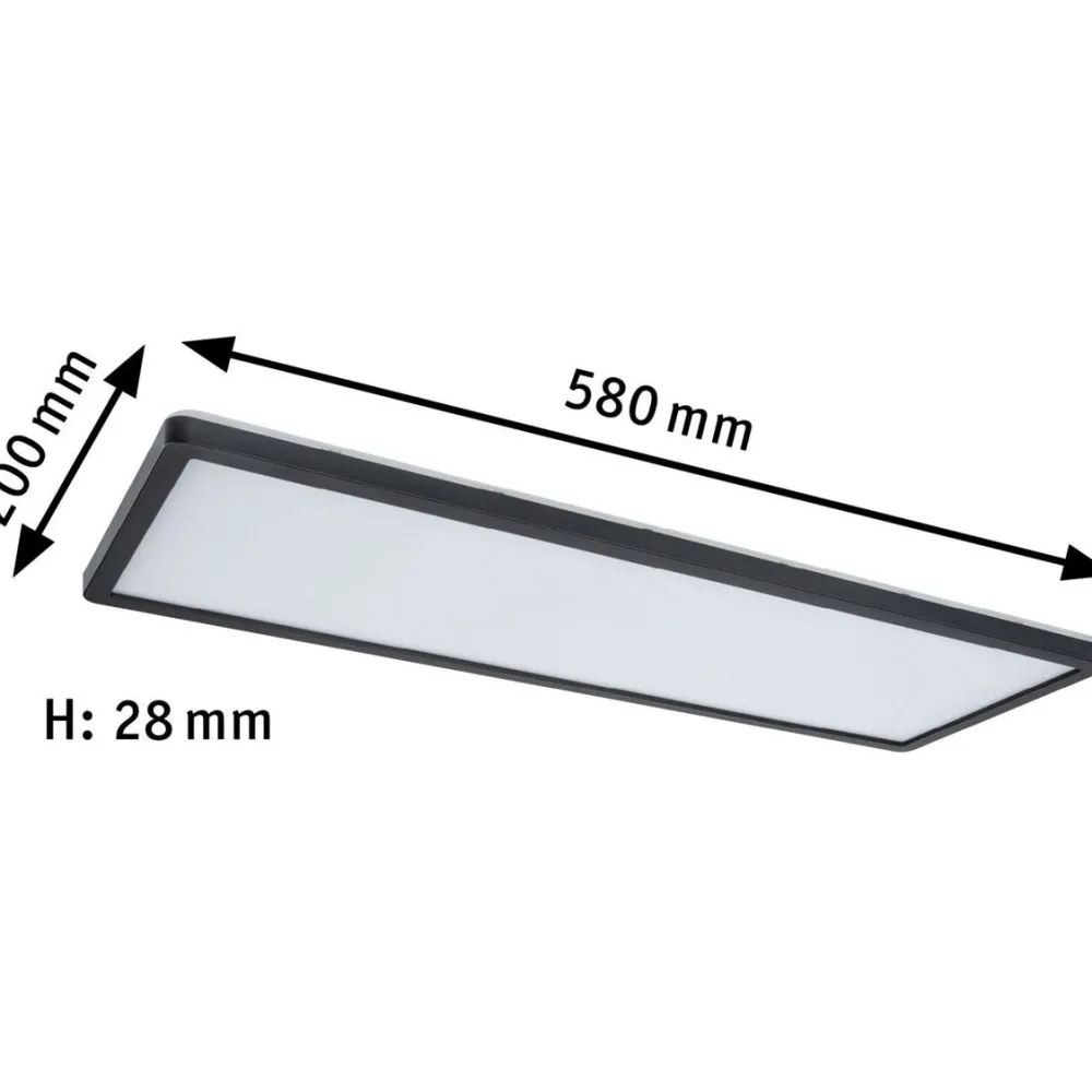 LED-paneeli Atria Shine Backlight, 58x20cm, 22W, 4000K, himmennettävä, eri värejä*Paulmann Discount