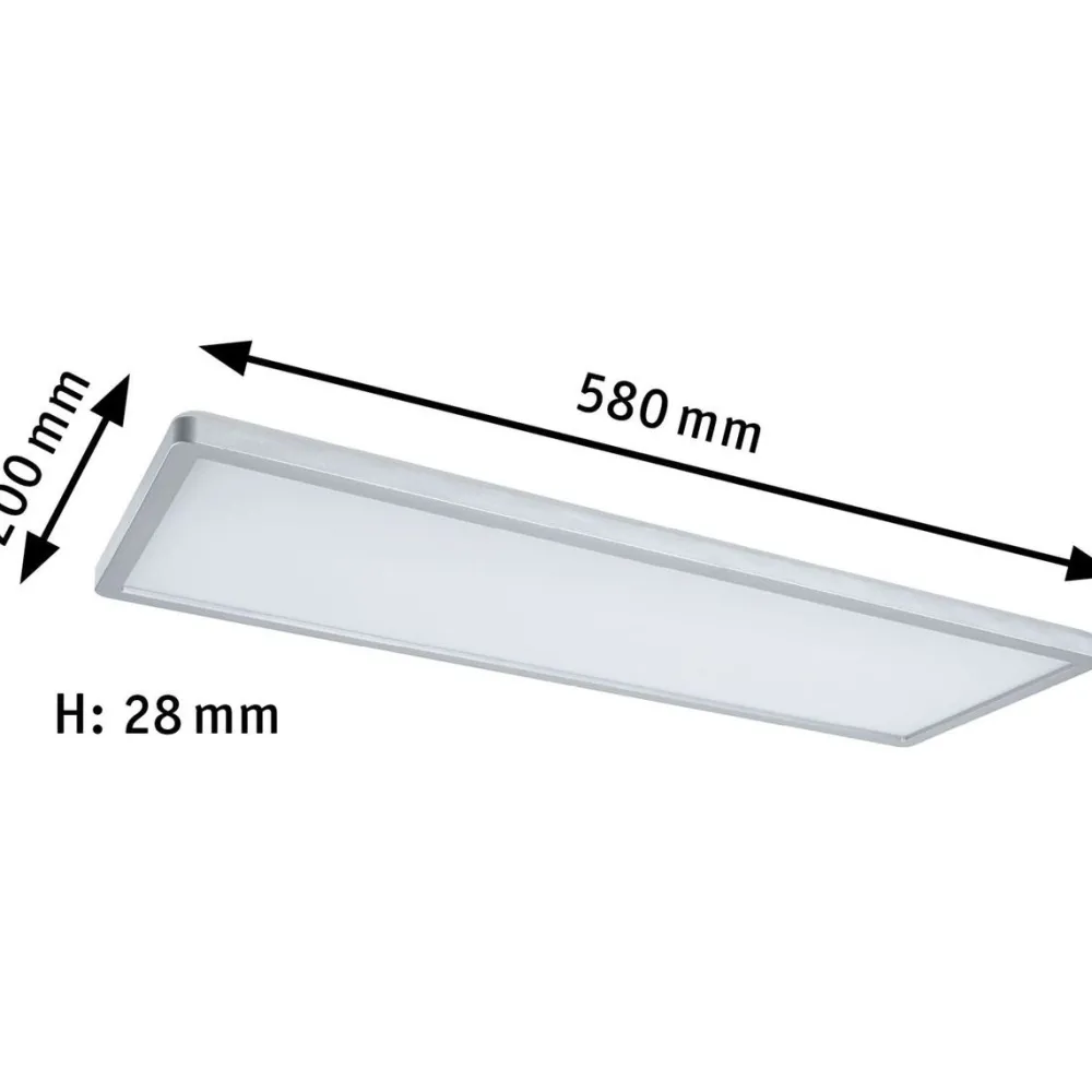 LED-paneeli Atria Shine Backlight, 58x20cm, 22W, 4000K, himmennettävä, eri värejä*Paulmann Discount
