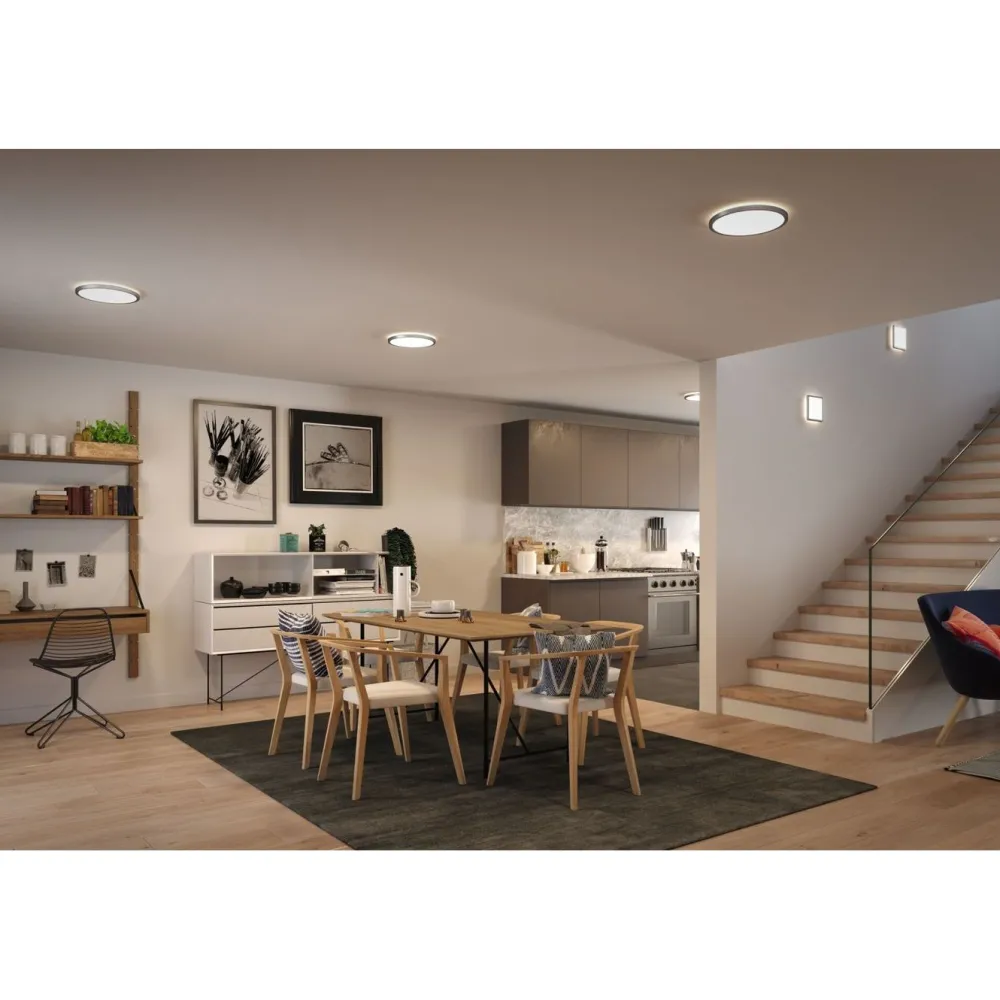 Clearance LED-paneeli Atria Shine Backlight, Ø29.3cm, 16W, 4000K, eri värejä Led-Paneelit