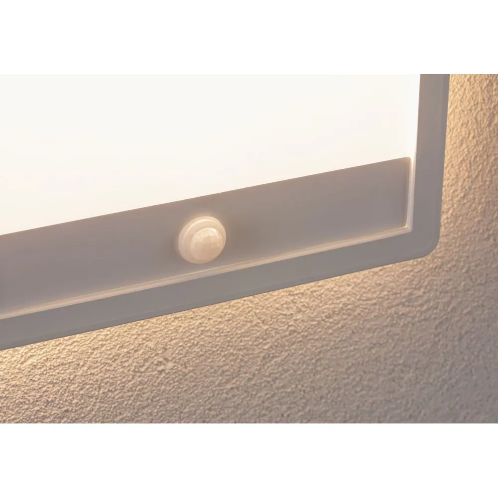 Sale LED-paneeli ulkokäyttöön Lamina, IP44, 25x25cm, liiketunnistin, hämärätunnistin, säädettävä värilämpötila, eri värejä Kattovalaisimet|Kattovalaisimet Ulos