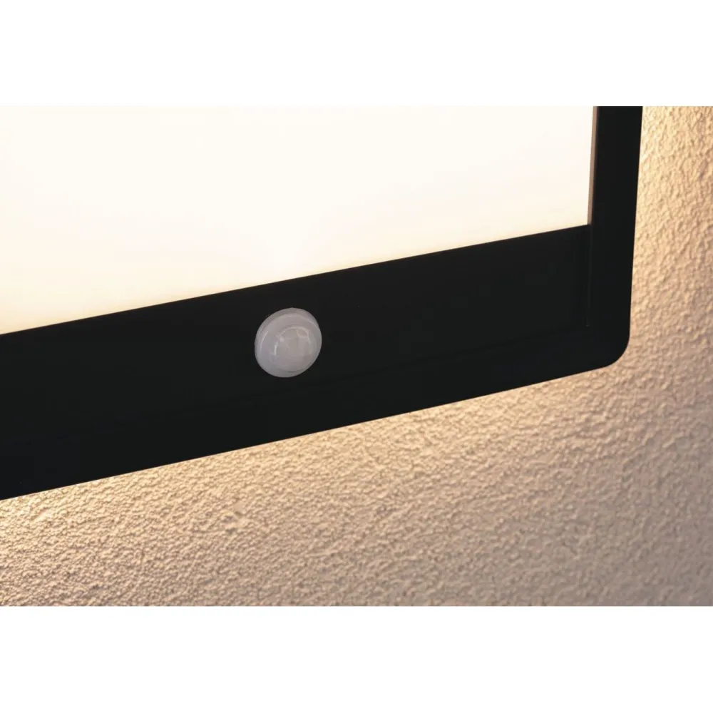 Sale LED-paneeli ulkokäyttöön Lamina, IP44, 25x25cm, liiketunnistin, hämärätunnistin, säädettävä värilämpötila, eri värejä Kattovalaisimet|Kattovalaisimet Ulos