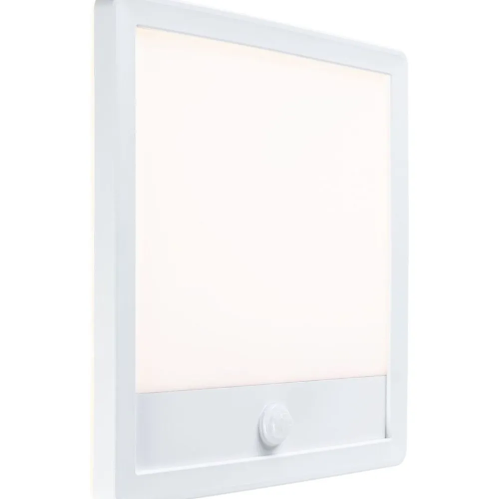 Sale LED-paneeli ulkokäyttöön Lamina, IP44, 25x25cm, liiketunnistin, hämärätunnistin, säädettävä värilämpötila, eri värejä Kattovalaisimet|Kattovalaisimet Ulos