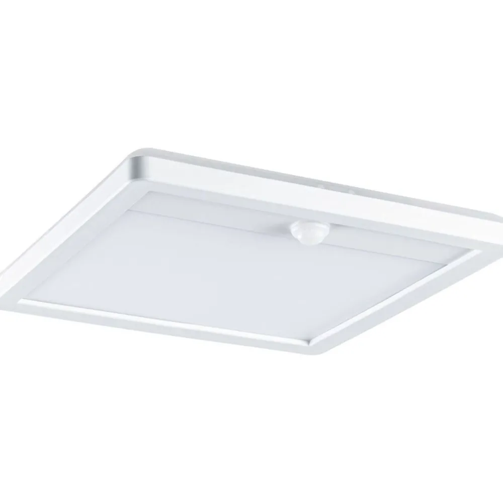 Sale LED-paneeli ulkokäyttöön Lamina, IP44, 25x25cm, liiketunnistin, hämärätunnistin, säädettävä värilämpötila, eri värejä Kattovalaisimet|Kattovalaisimet Ulos