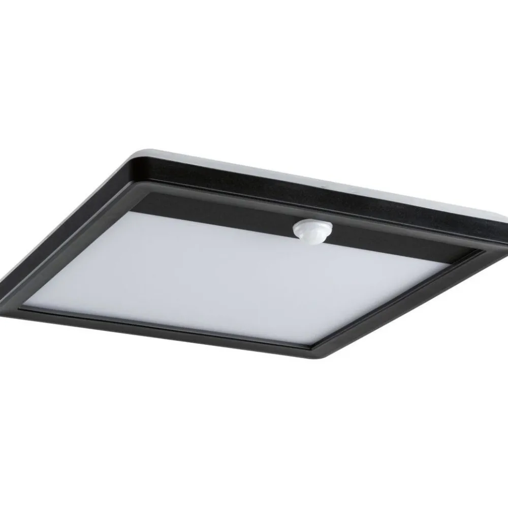 Sale LED-paneeli ulkokäyttöön Lamina, IP44, 25x25cm, liiketunnistin, hämärätunnistin, säädettävä värilämpötila, eri värejä Kattovalaisimet|Kattovalaisimet Ulos
