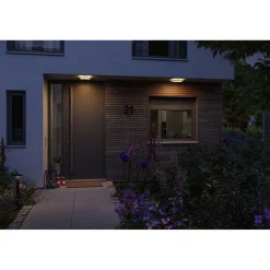Sale LED-paneeli ulkokäyttöön Lamina, IP44, 25x25cm, liiketunnistin, hämärätunnistin, säädettävä värilämpötila, eri värejä Kattovalaisimet|Kattovalaisimet Ulos