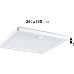 Sale LED-paneeli ulkokäyttöön Lamina, IP44, 25x25cm, liiketunnistin, hämärätunnistin, säädettävä värilämpötila, eri värejä Kattovalaisimet|Kattovalaisimet Ulos