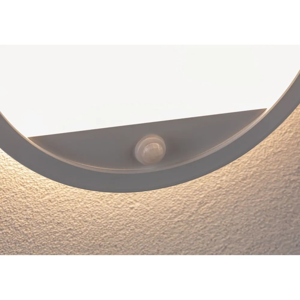 Online LED-paneeli ulkokäyttöön Lamina, IP44, 28cm, liiketunnistin, hämärätunnistin, säädettävä värilämpötila, eri värejä Kattovalaisimet|Kattovalaisimet Ulos