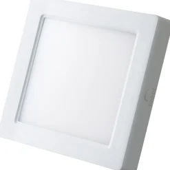 Hot LED-paneelivalaisin , 12W, 900lm, 3500K, pinta-asennettava, neliö, sisäänrakennettu liitäntälaite Led-Paneelit|Yleisvalaisimet