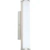 Online LED-peilivalaisin Calnova 8W 50x350x85 mm IP44 himmennettävä harjattu teräs/valkoinen Kylpyhuoneen Peilit|Kylpyhuonevalaisimet