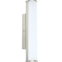 Online LED-peilivalaisin Calnova 8W 50x350x85 mm IP44 himmennettävä harjattu teräs/valkoinen Kylpyhuoneen Peilit|Kylpyhuonevalaisimet