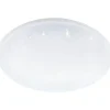 LED-Plafondi connect.z Totari-z 4x4.8W Ø38cm valkoinen/kristalliefekti*Eglo Sale