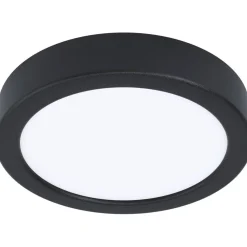 Sale LED-Plafondi Fueva 5 4000K musta pyöreä pinta-asennettava vaihdettava LED eri kokoja Plafondit