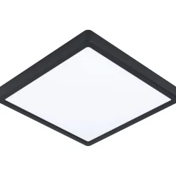 LED-Plafondi Fueva 5 28,5x28,5cm 4000K musta pinta-asennettava vaihdettava LED*Eglo Clearance