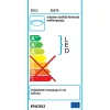 LED-plafondi Nerini Ø315mm valkoinen kristalli 95576 Seinävalaisimet