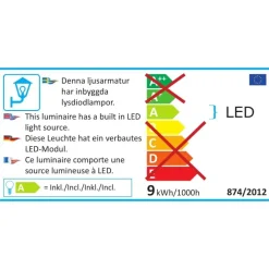 Outlet LED-Pollarivalaisin Cremona 7999-370 8W HP tummanharmaa Pollarivalaisimet