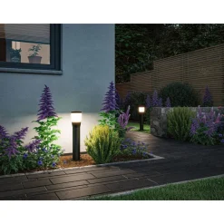 Online LED-pollarivalaisin Bako, IP44, 50cm, korroosionkestävä Pollarivalaisimet
