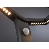 LED-pollarivalaisin Alara 665mm 3000K 10W 450lm hämäräohjattu liiketunnistin IR antrasiitti*Paulmann New