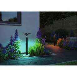 Online LED-pollarivalaisin Alara Smart Home Zigbee 3.0 665mm hämäräohjattu liiketunnistin IR RGBW+ 10W 450lm antrasiitti Ulkovalaisimet Liiketunnistimella Ja Hämäräkytkimellä|Ulkovalaisimet Liiketunnistimella