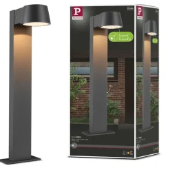 Outlet LED-pollarivalaisin Capea, IP44, 50cm, 2200K, antrasiitti Pollarivalaisimet|Led-Ulkovalot