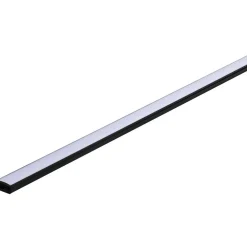 Online LED-profiili diffuusorilla Base White, musta/valkoinen, eri kokoja Led-Listat