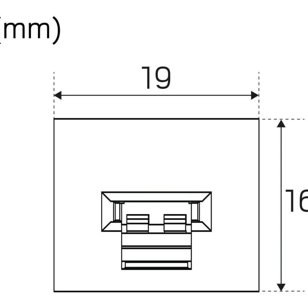LED-profiili LED Extend G2 50 säädettävä valkoinen*Hide-a-lite Outlet