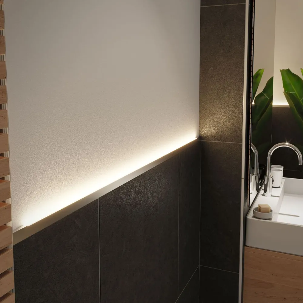 LED-profiili LumiTiles, anodisoitu alumiini, eri kokoja*Paulmann