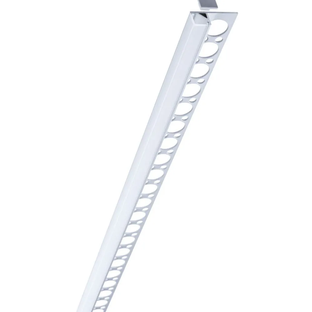 New LED-profiili LumiTiles Frame, anodisoitu alumiini, eri kokoja Led-Listat