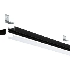 LED-profiili Square, musta/valkoinen, eri kokoja*Paulmann Online