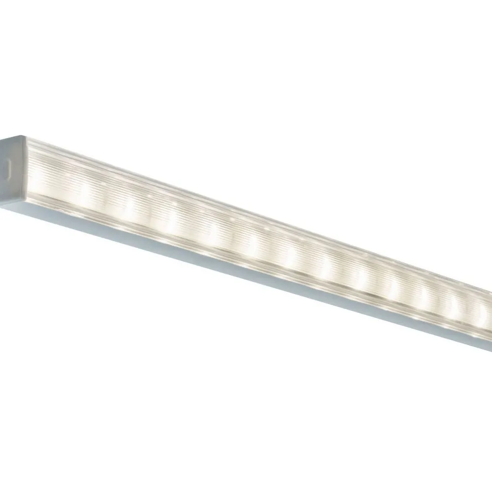 Hot LED-profiili Square, alumiini/satiini, eri kokoja Led-Listat