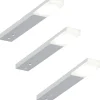 Best LED-profiilisetti LED-Zircon Tran 3 kpl 4.9 W alulook Led-Listat