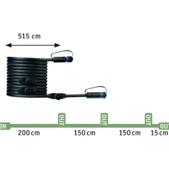 LED-puutarhaspotti Plug & Shine Classic, IP65, 3000K, antrasiitti*Paulmann New