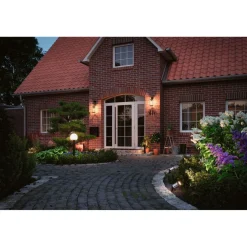 LED-puutarhaspotti Plug & Shine Classic, IP65, 3000K, antrasiitti*Paulmann New