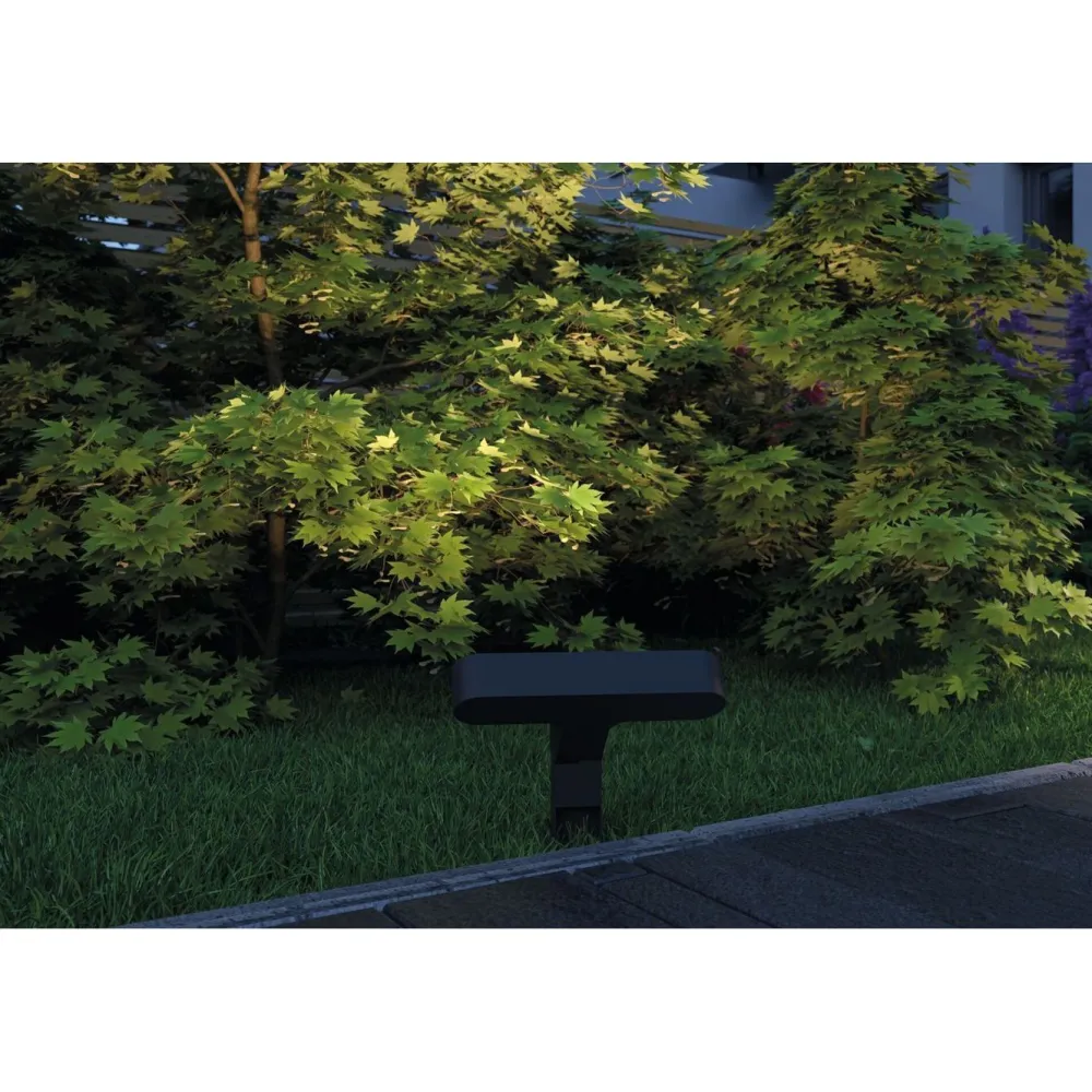 LED-puutarhaspotti Plug & Shine Ito, IP65, 3000K, vaakasuuntainen säätö, antrasiitti*Paulmann Discount