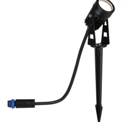 New LED-puutarhaspotti Plug & Shine maapiikki IP65 3000K 3.5W musta Puutarhavalaisimet