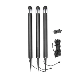 LED-puutarhavalosetti Amalfi 3-osainen 7452-750 3x0,6 W*Konstsmide Hot