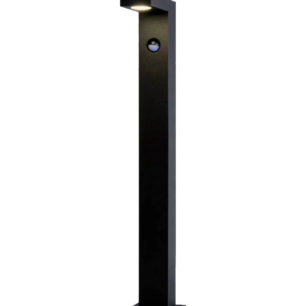 LED-pylväsvalaisin Texas 6x15x60cm 6W liiketunnistimella antrasiitti*Lucide Sale