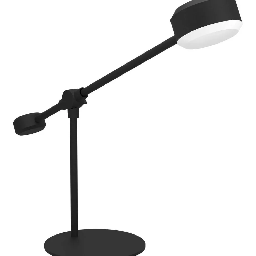 New LED-Pöytävalaisin Clavellina 6.8W 55x45cm musta/valkoinen Pöytävalaisimet