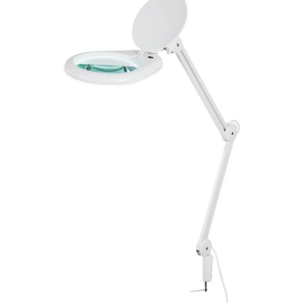 Clearance LED-pöytävalaisin Magni 240x315x860 mm suurennuslasilla 15 W 3D Pöytävalaisimet