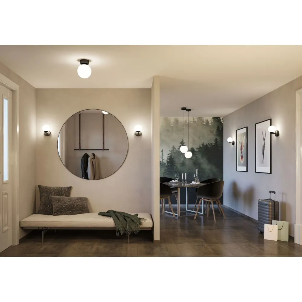 LED-riippuvalaisin Gove, IP44, 9W, eri värejä Ikkunavalaisimet
