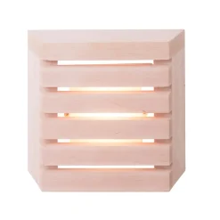 LED-saunavalaisin Saunaled 260TRL 8W/827 270x268x66 mm himmennettävä IP65 tervaleppä*Airam Sale